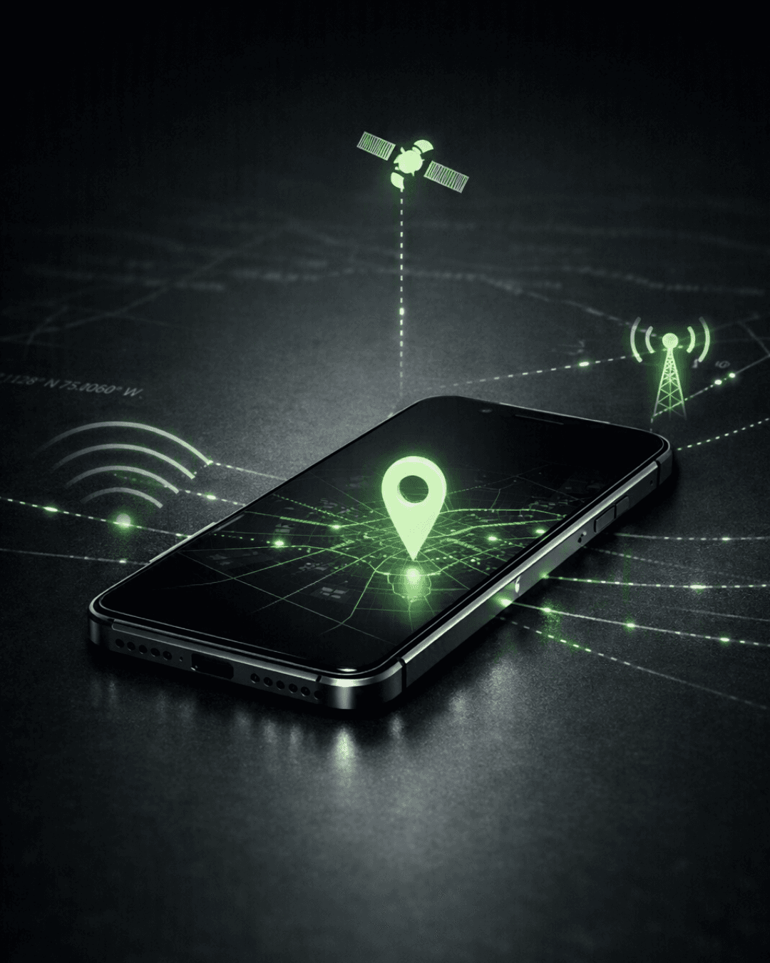 Por que seu celular sabe onde você está?